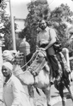 Corky Richmond on a camel