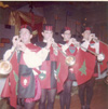 Corky plays a madrigal